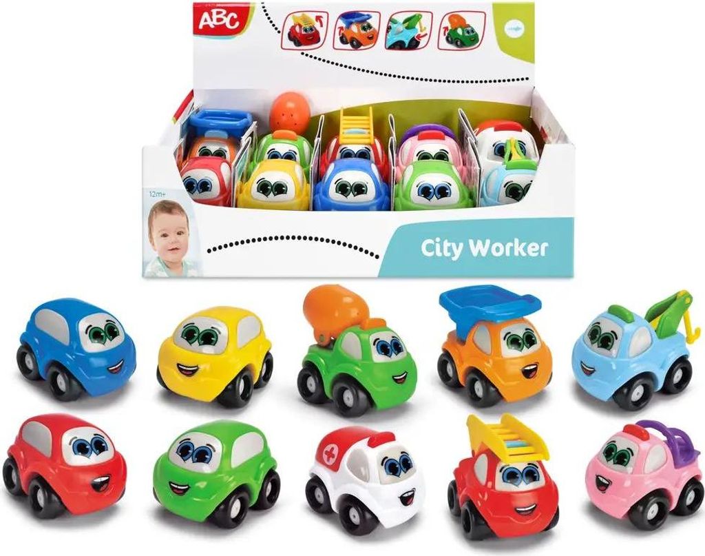 Simba-Dickie ABC City Team, sortiert 10-FACH-SORTIERT Produktbild 