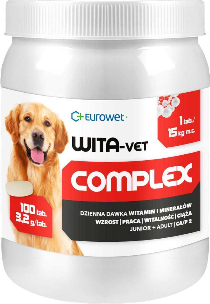 Eurowet Wita-Vet Complex 3,2g - Wsparcie wzrostu i ciąży Zdjęcie produktu 