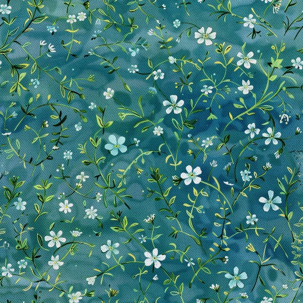 OUTDOOR DEKOSTOFFE OXFORD - Motiv Frühling I DX7458