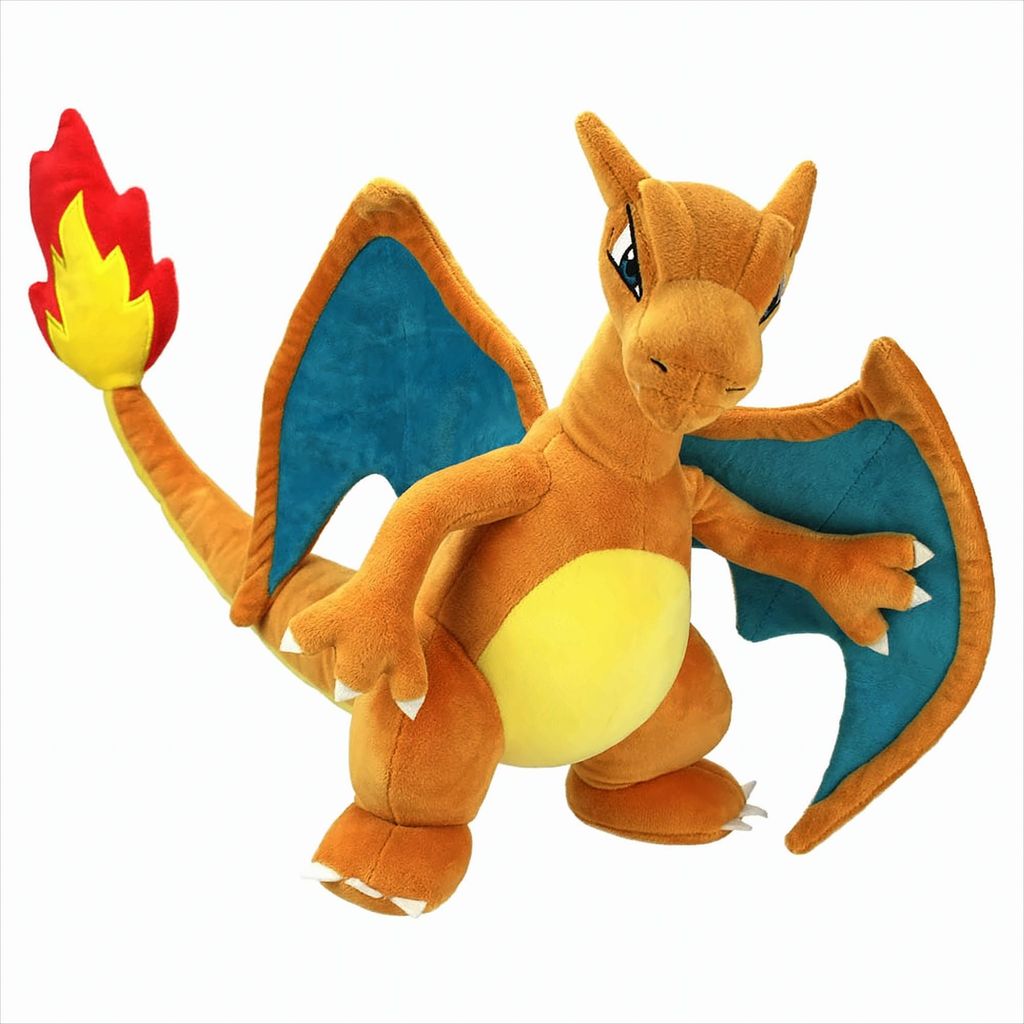 Pokémon Plüsch-Tier Glurak 28 x 40 cm in Geschenkbox Produktbild 