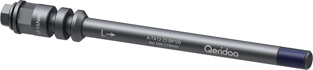 Qeridoo  Steckachsadapter M12x1,0 160 - 172 mm Produktbild 