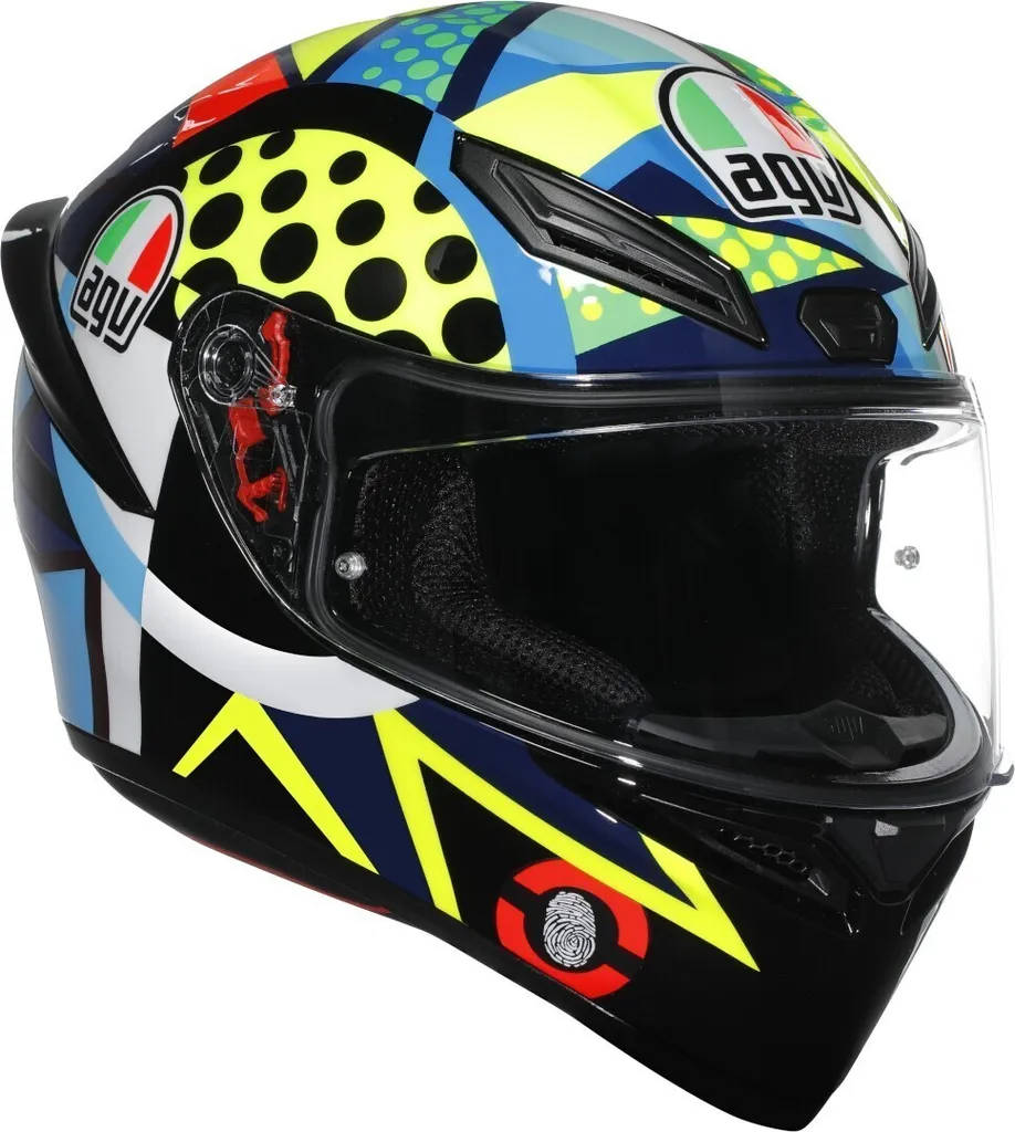 Casque intégral AGV K1 S Rossi Winter Test 2020 E2206 Multicolore XL