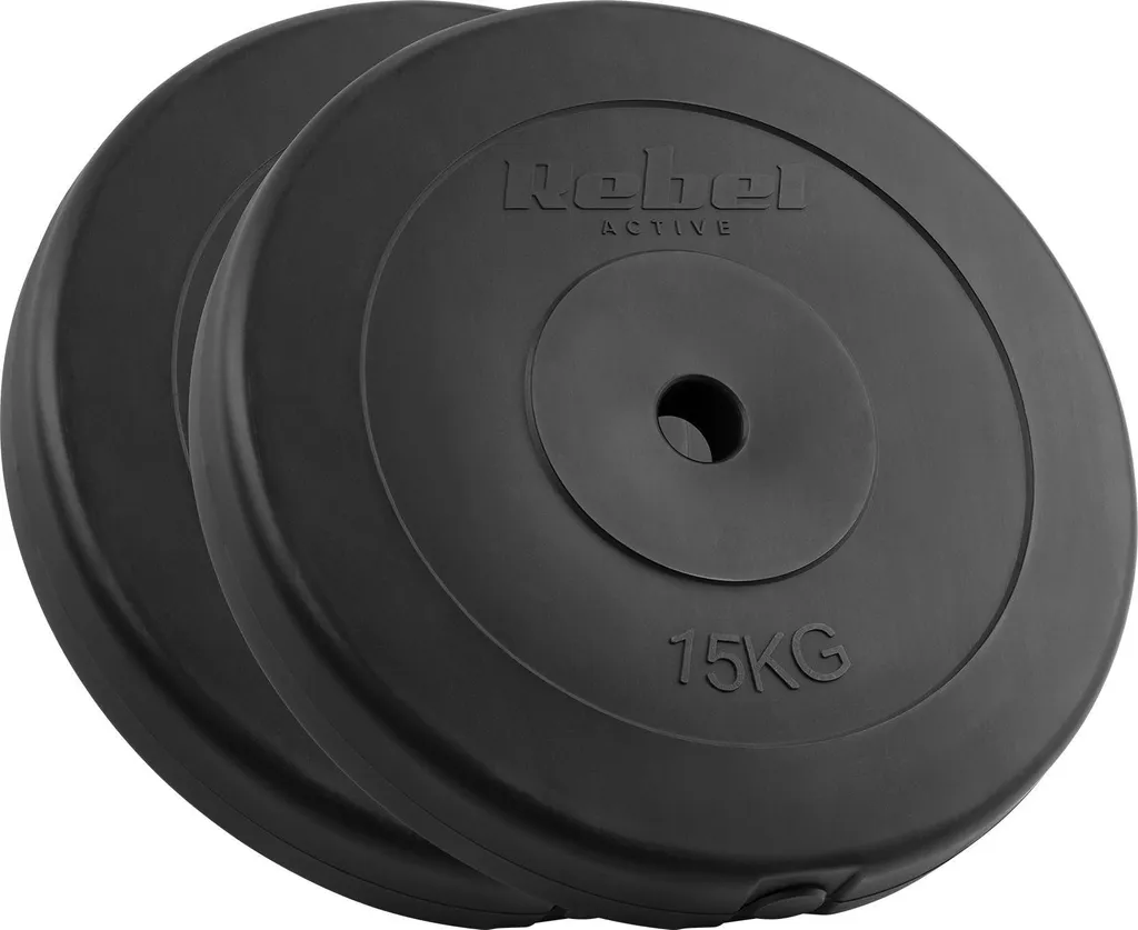 Poids de musculation 30kg en bitume idéal pour votre home gym Ø31mm