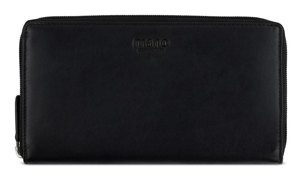 Mano 1919 RV-Damenbörse groß RFID, schwarz Produktbild 