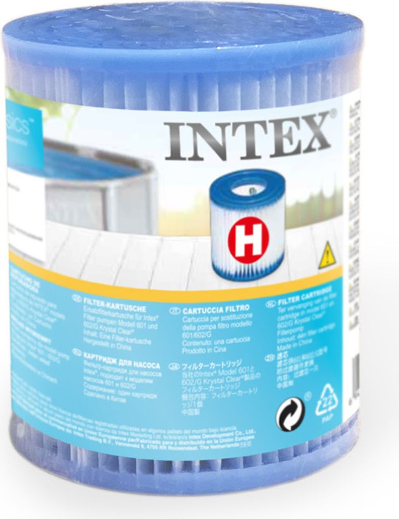 Intex 29007, Filtračná kazeta, Modrá, Biela, Plast, Obrázok produktu 