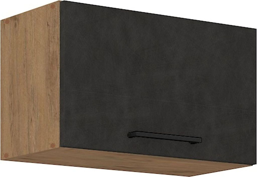 Vigo Kurzhängeschrank 60 cm Eiche Lancelot Matera Grau Produktbild 