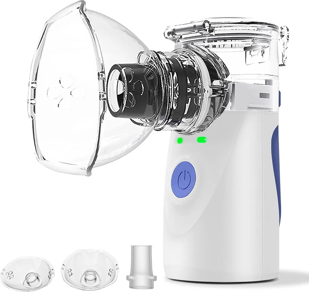 Inhalateur nébuliseur de voyage pour asthme et allergies pollens