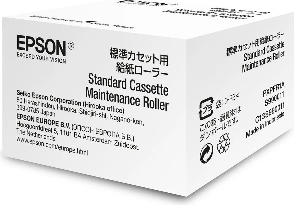 Epson Standard Cassette Maintenance Roller - Kit di manutenzione - Indonesia - WF-(R)8xxx - 1 pezzo(i) - 0,118 g - 72 mm