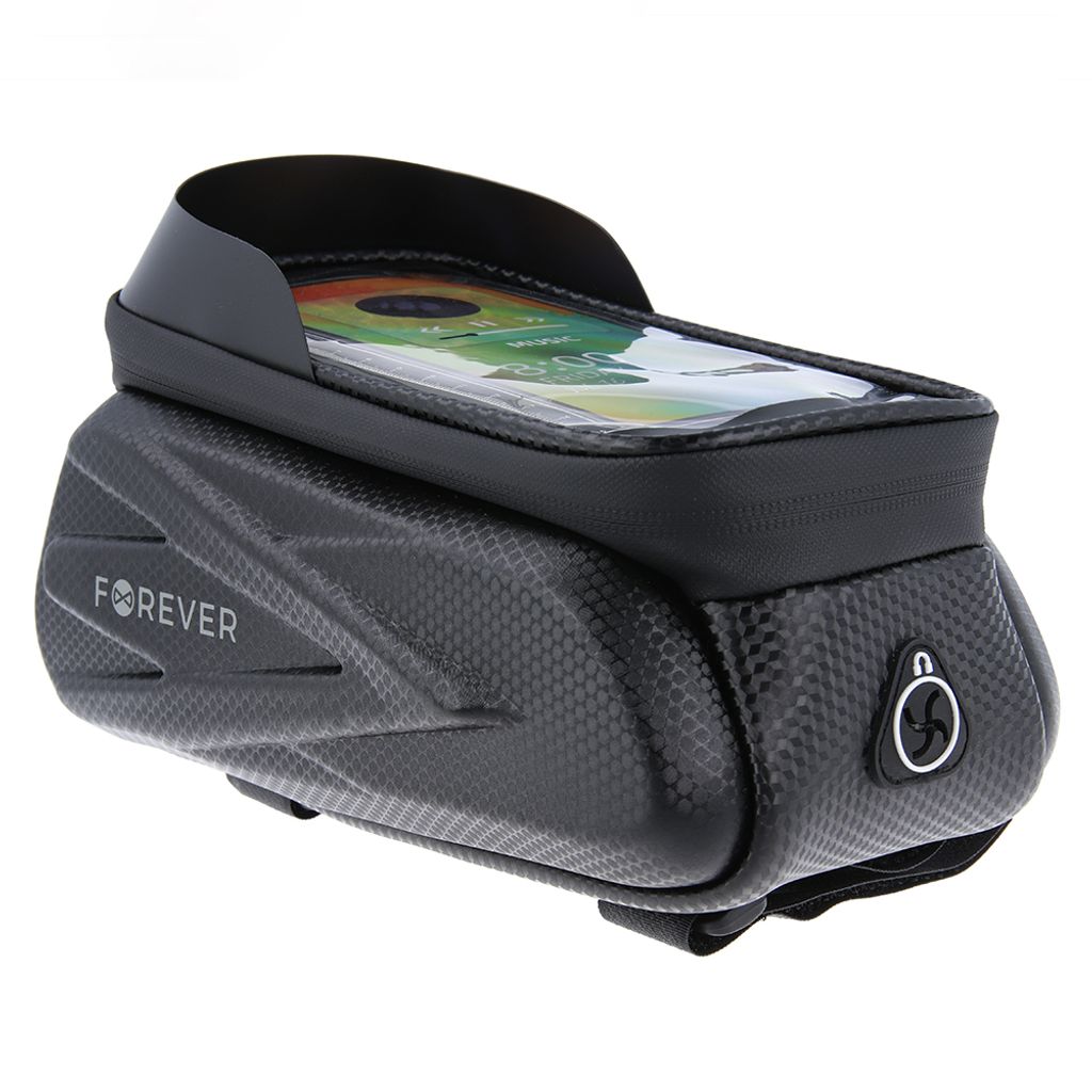 Sacoche vélo étanche et support pour téléphone portable - Image du produit 