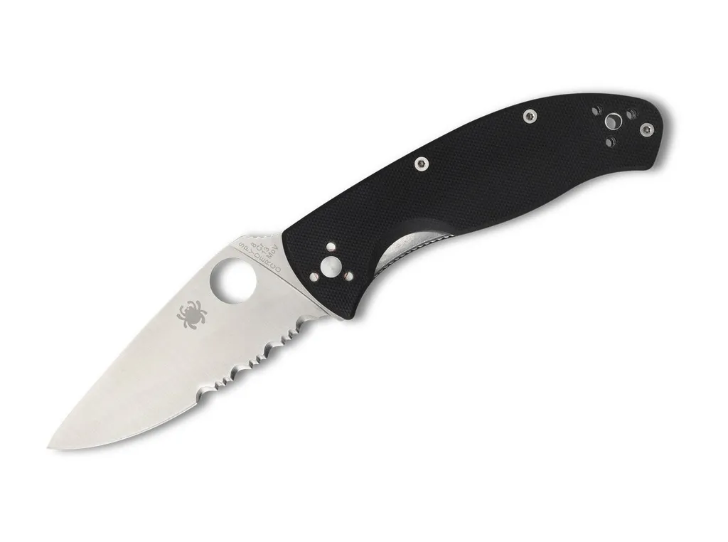 Couteau EDC Spyderco Tenacious polyvalent pour bricolage et outdoor