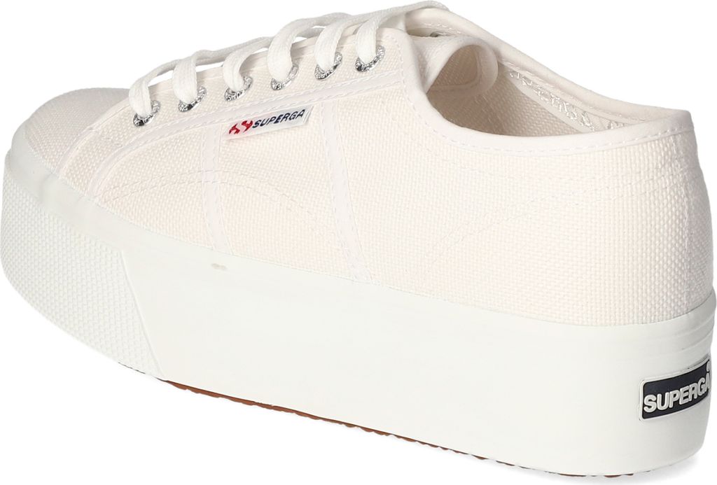 Superga 2790 Cotu Frauen Schnürung Segeltuch Plattform Produktbild 17