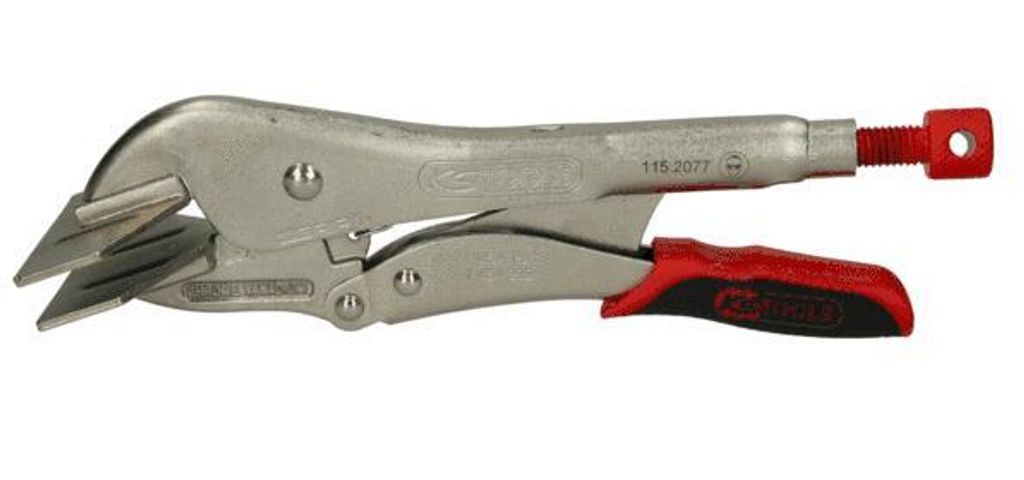 KS TOOLS Karosseriezange 115.2077 250mm Chrom-Molybdänstahl 800g