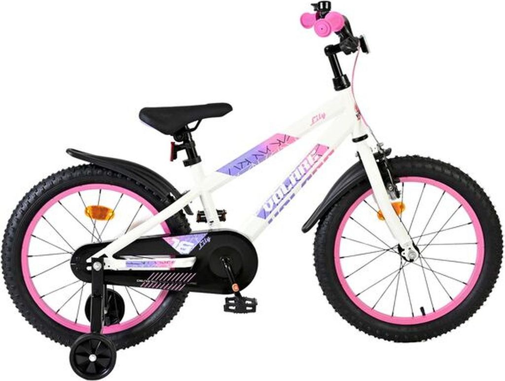 Detské bicykle Volare Lily – dievčenské – 18 palcov – Obrázok produktu 