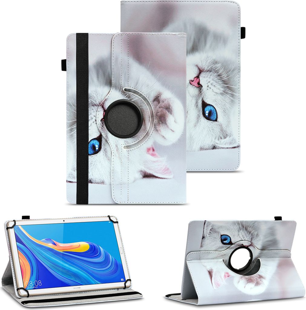 Tablet Hülle für Apple iPad Air 11 360° Drehbar Case Cover Standfunktion SchutzFarben:Motiv 10