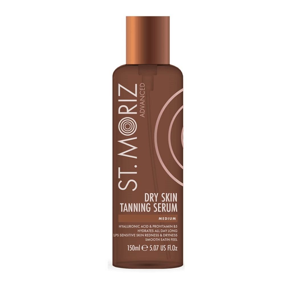 ST. MORIZ Advanced Dry Skin Serum Hydrating Fake Tan with Hyaluronic Acid and Vitamin B5 150ml