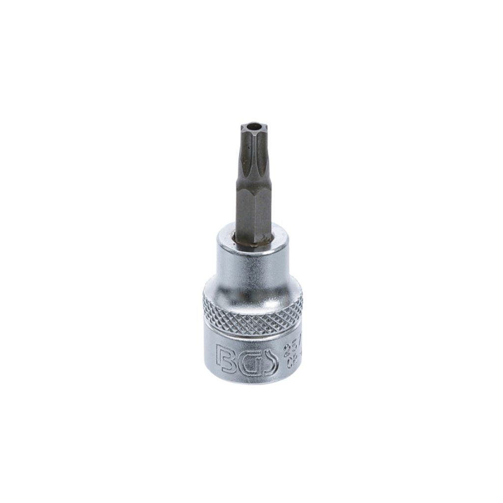 BGS 2574 Bit-Einsatz, 10 (3/8), T-Profil (mit Bohrung), T30