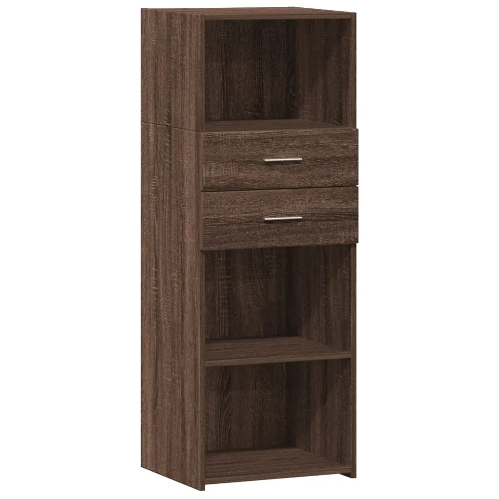 Credenza SYFAX Rovere Marrone 45x124 cm - Design Verticale per Interni