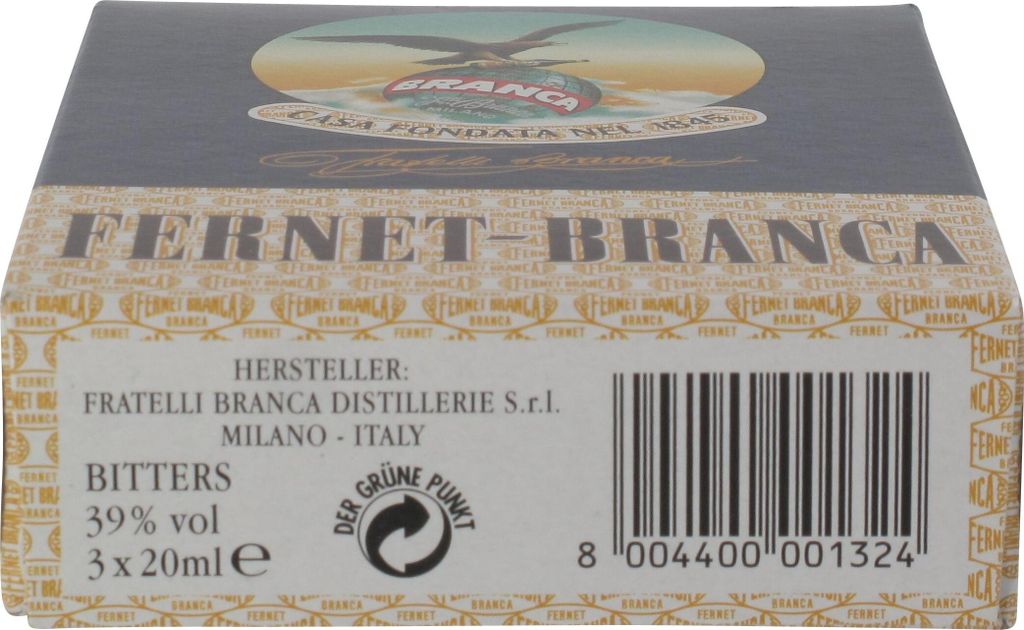 Fernet-Branca Bitter 39% 5x0,02 ltr Produktbild 4