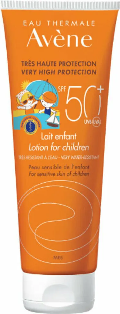 Avène Solare Latte Bambino SPF 50+ 250ml - Protezione Pelli Sensibili
