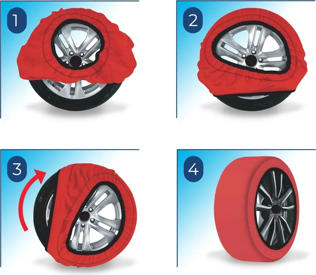 Offerta Calze da Neve DAC 225/70 R14 - Omologate e Resistenti - 7