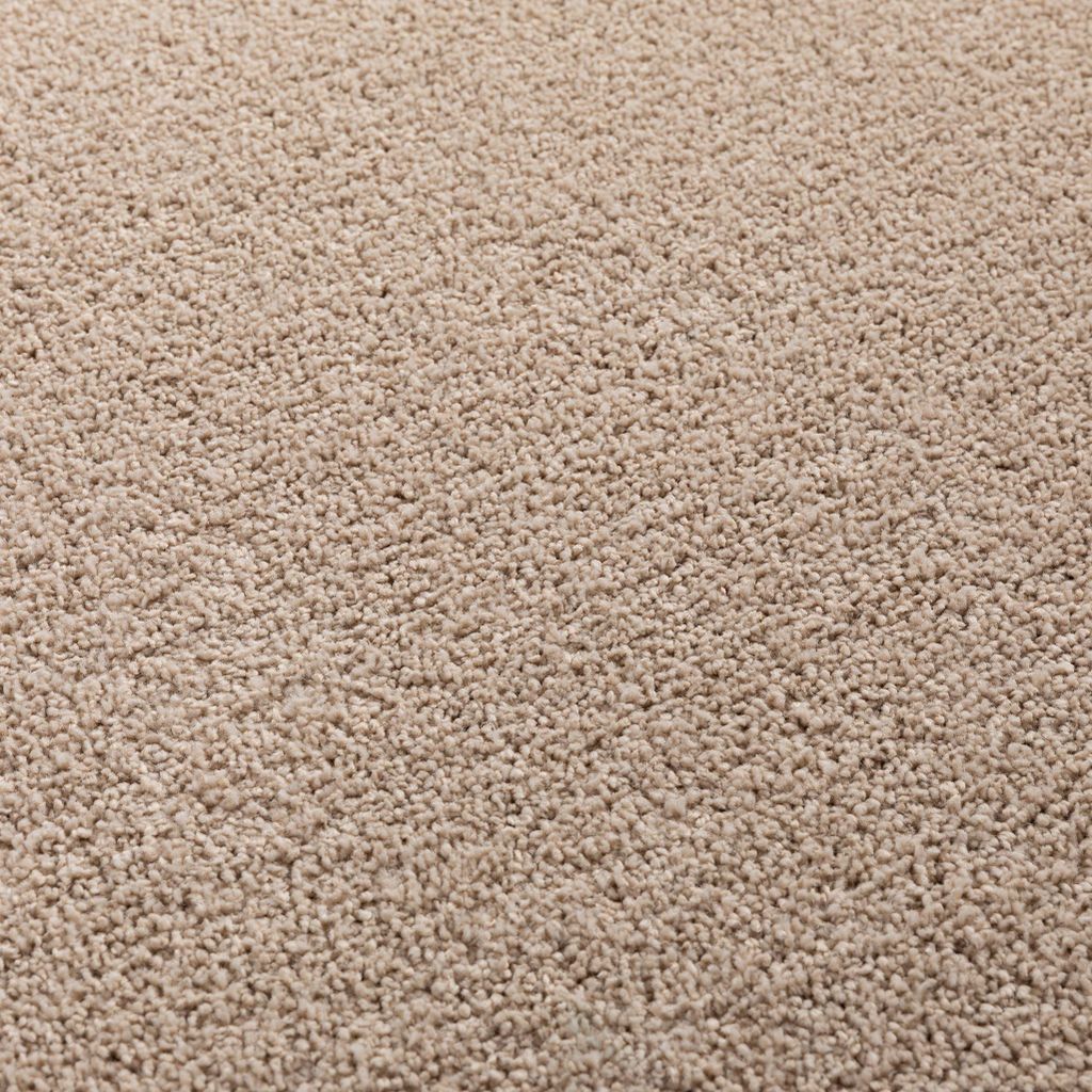 Steffensmeier Teppichboden Capri Meterware | Auslegware für Kinderzimmer Wohnzimmer Schlafzimmer | Sand, Größe: 400x300 cm