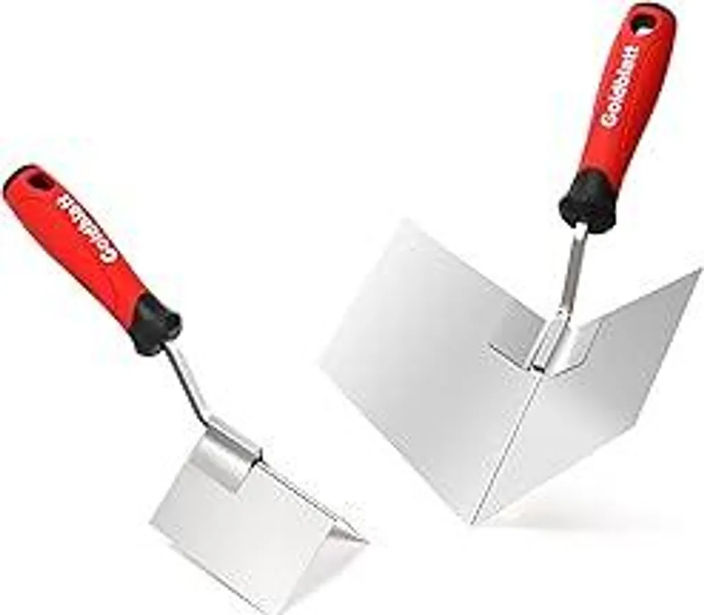 Goldblatt Kit Spatole Angolari Inox | Finitura Gesso e Cartongesso Top