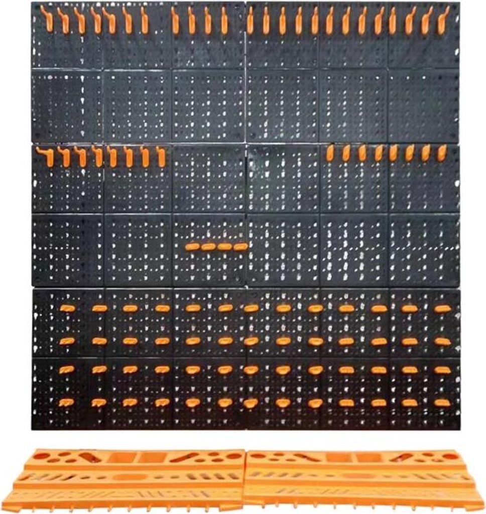 Werkzeugwand XXL Werkstattwand 104-tlg. Lochwand Werkzeughalter Lagersystem