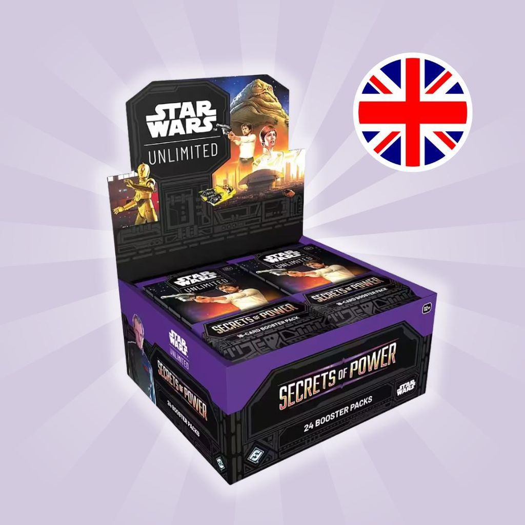 Star Wars: Unlimited - Secrets of Power Booster Display ENG | FANTASY FLIGHT GAMES