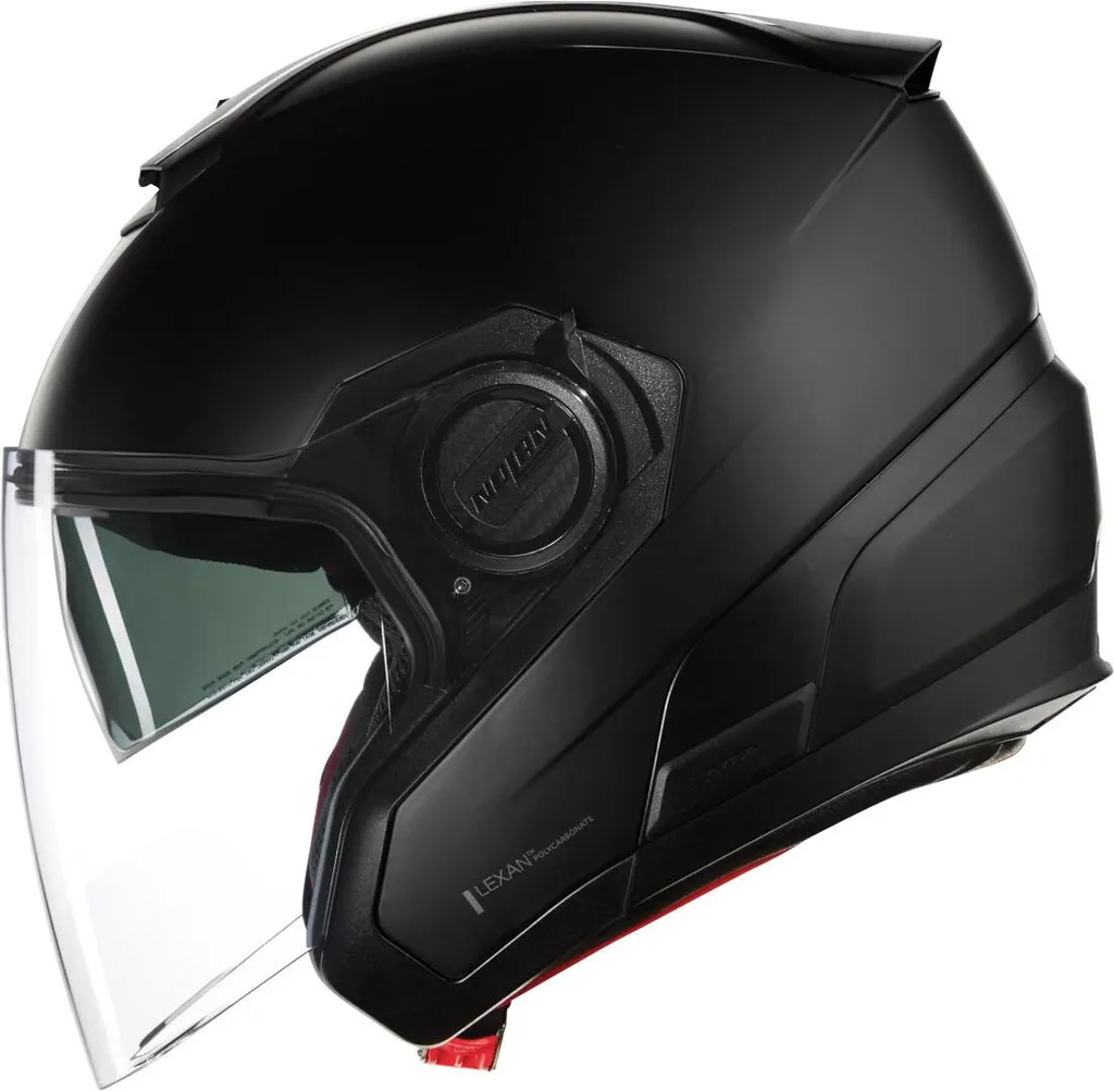 Casque Nolan N40-5 06 Classico N-Com noir mat avec visière large
