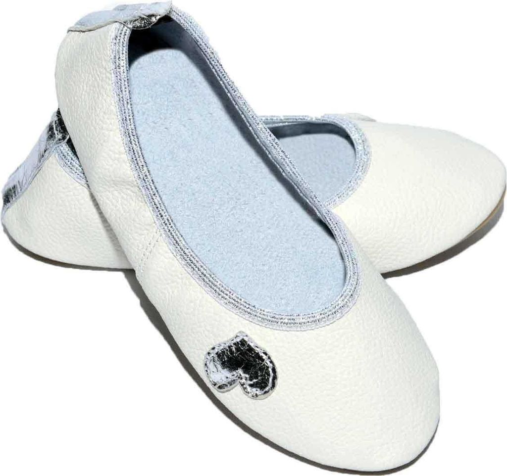 Copa Cop Beauty leder hausschuhe - Weiß, 37