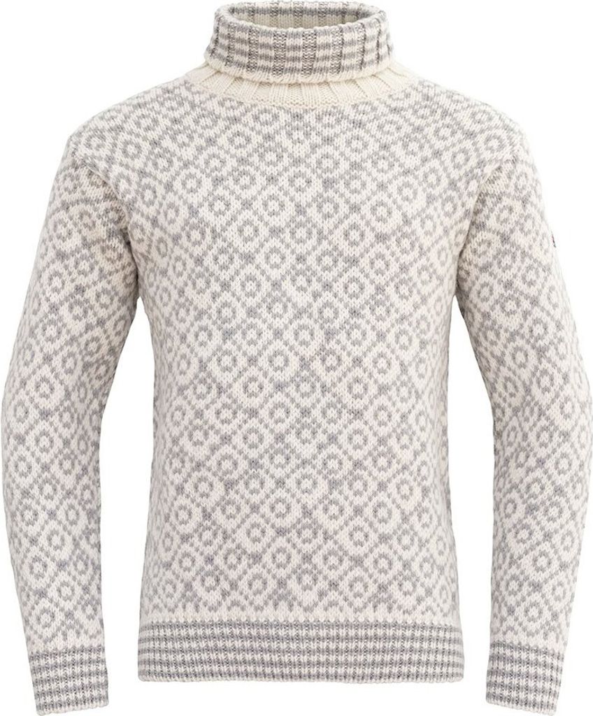 Devold Of Norway Svalbard Wool High Neck Pullover Grau XS Mann Grau XS