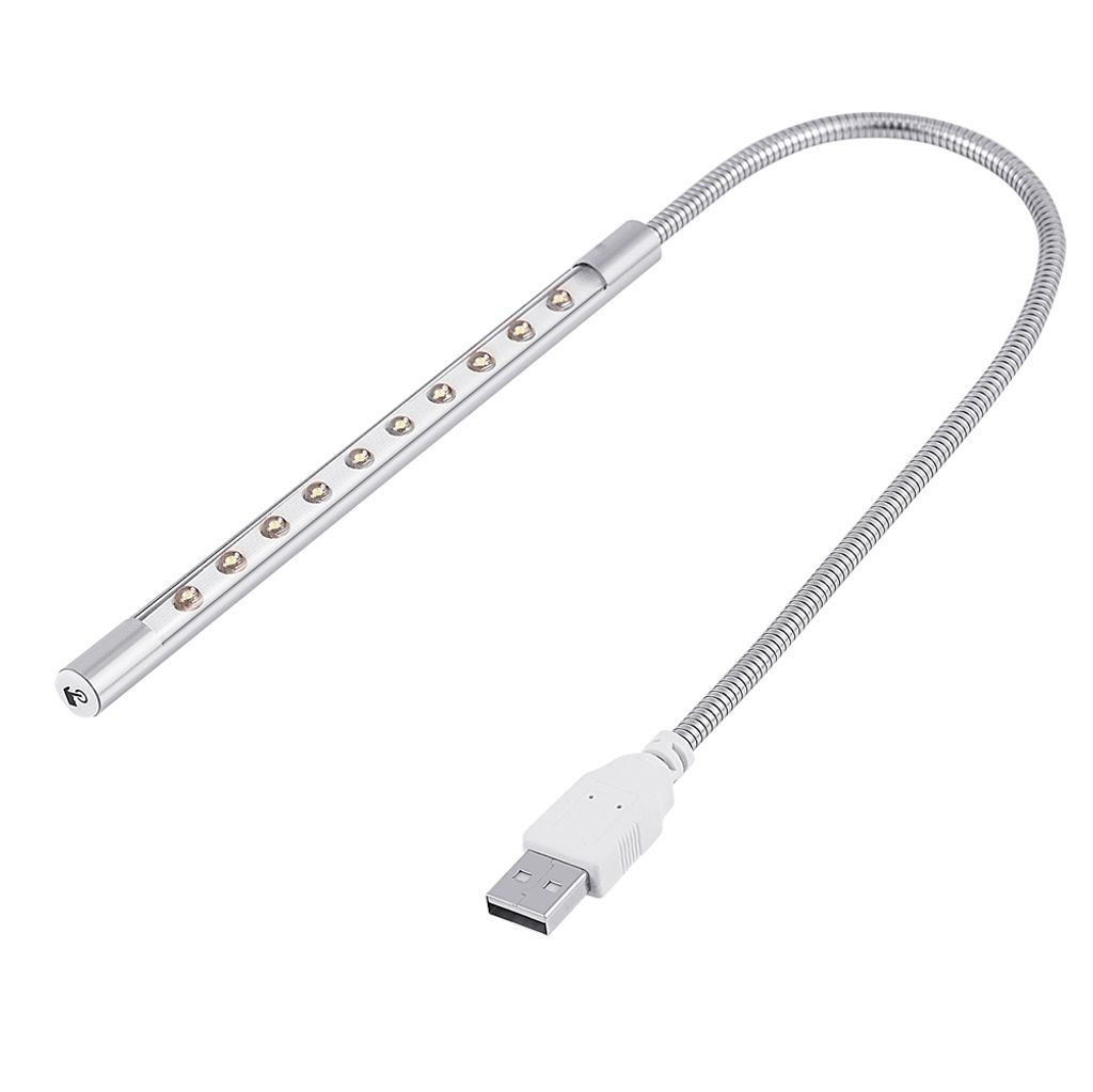 Portable élégant haute luminosité USB 10 pièces lampe LED Image du produit 