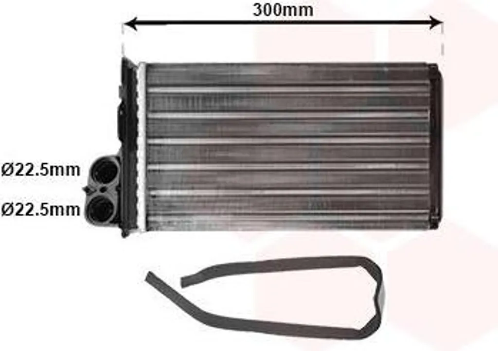 Échangeur Thermique Chauffage Intérieur pour OPEL Vivaro A Fourgon