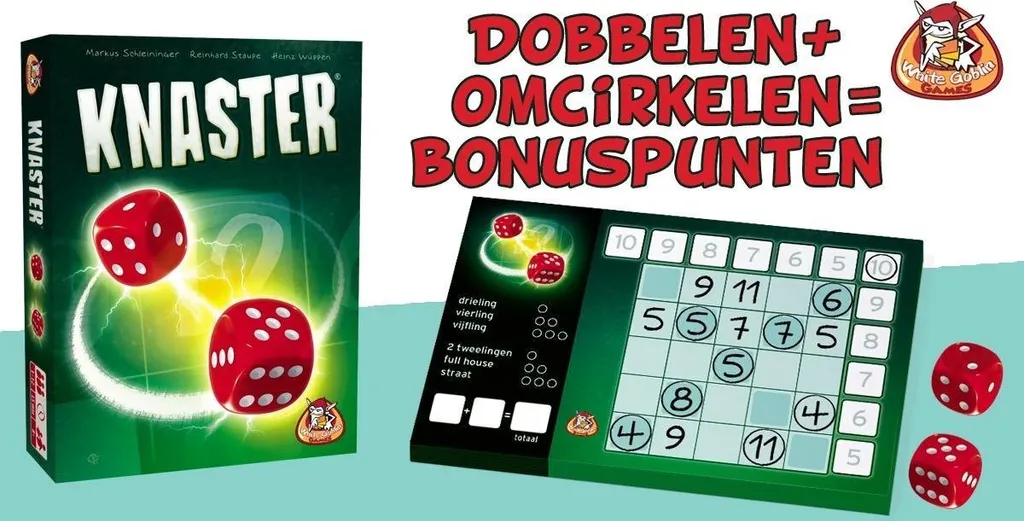 Jeu de dés Knaster NL - Version Classique pour des Parties de Dés Fluides