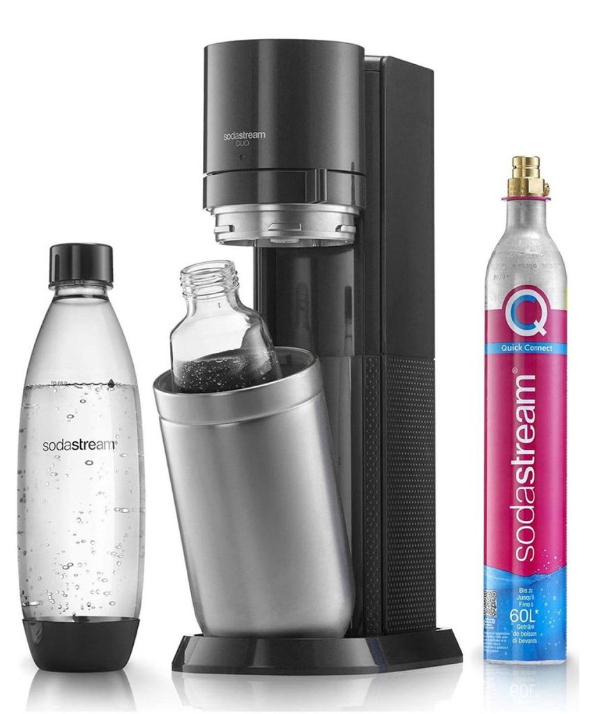 SodaStream Wassersprudler DUO Standard inkl. 2 Flaschen und