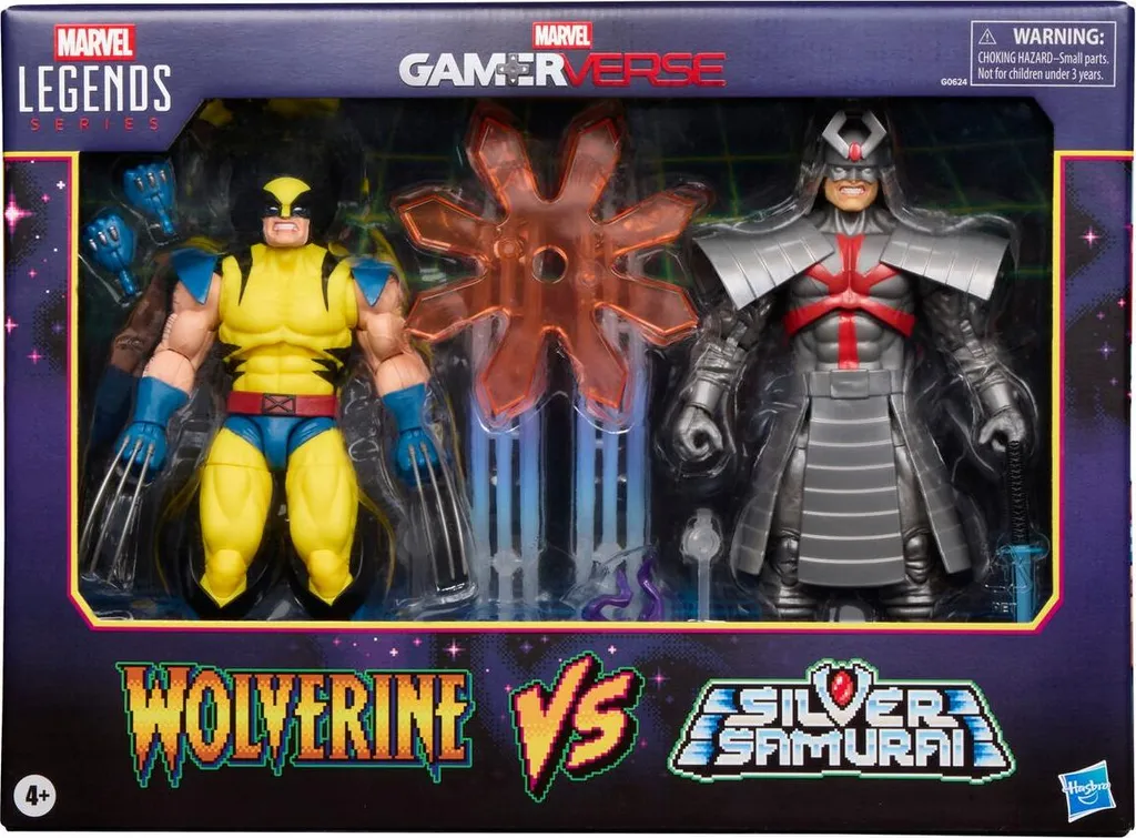 Figurines Wolverine et Silver Samurai articulées 15 cm haute qualité