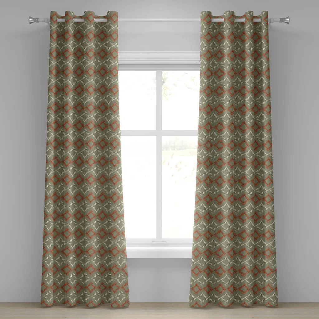 Tenda Design ABAKUHAUS Verde Vermiglio 280x175: Eleganza Geometrica