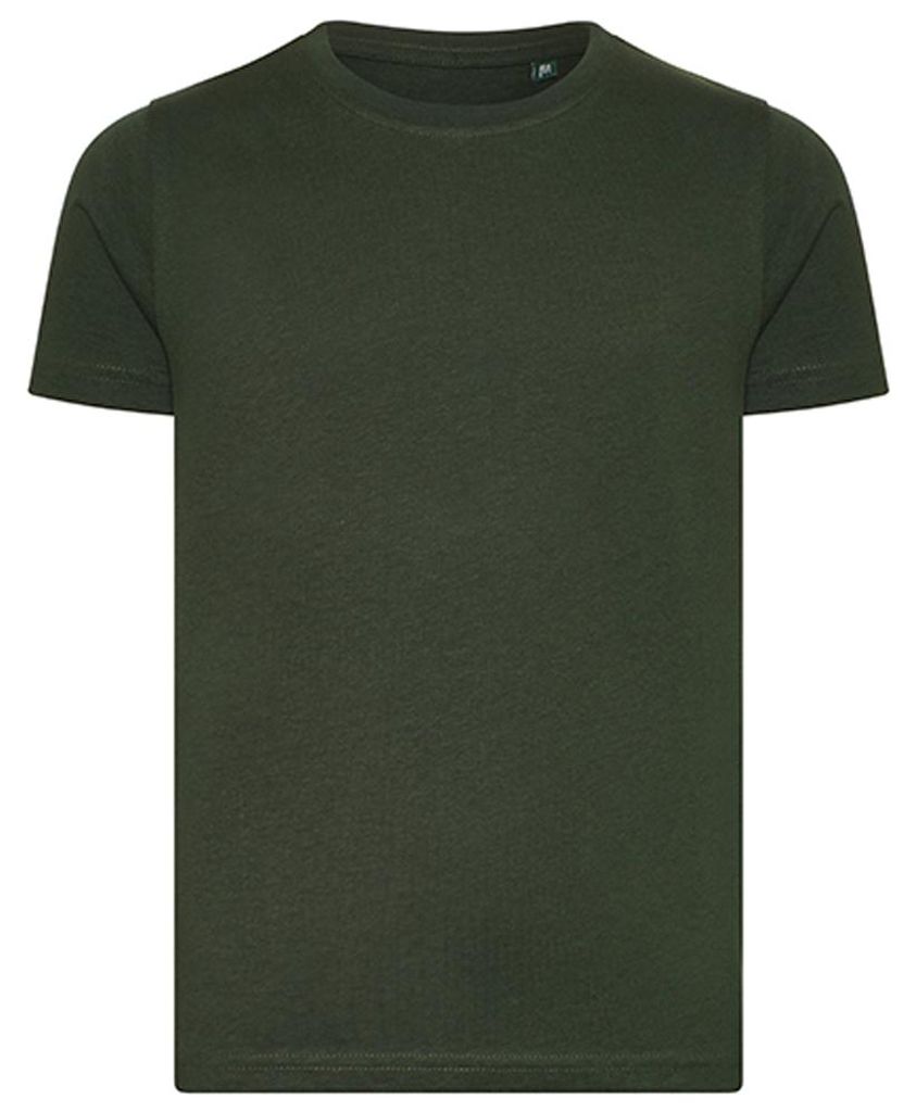 Ecologie - "Cascades" T-Shirt für Kinder, Baumwolle aus biologischem Anbau LT5463 (152-158) (Flaschengrün)