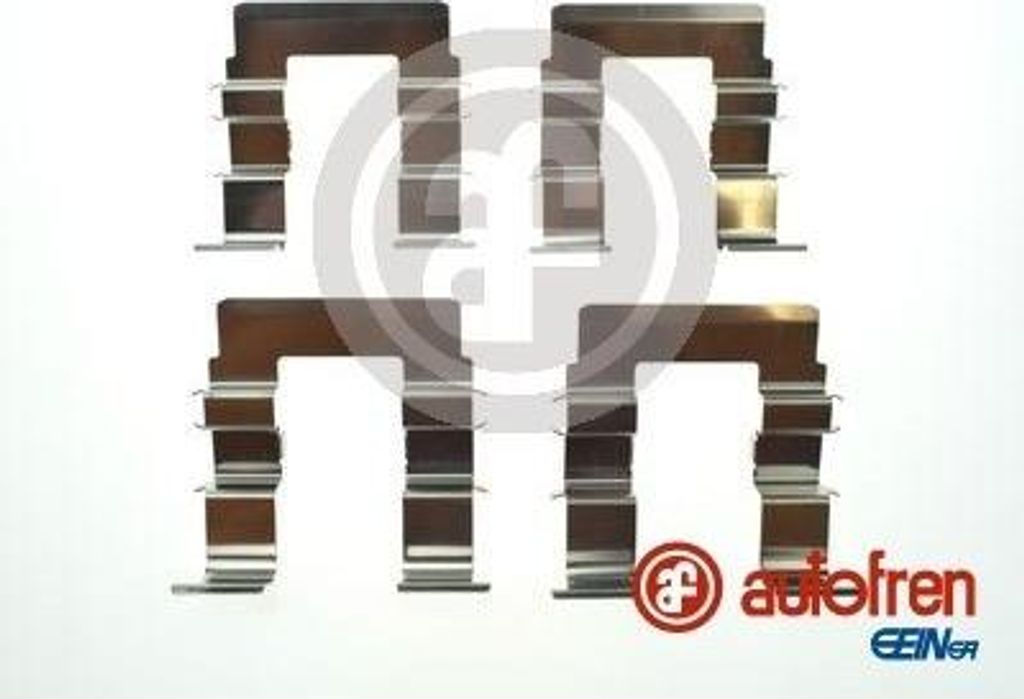 AUTOFREN SEINSA D42940A Zubehörsatz Scheibenbremsbelag Vorne für KIA RIO Kombi (DC) RIO Stufenheck (DC) SHUMA II (FB) CARENS I (FC) CLARUS (K9A)