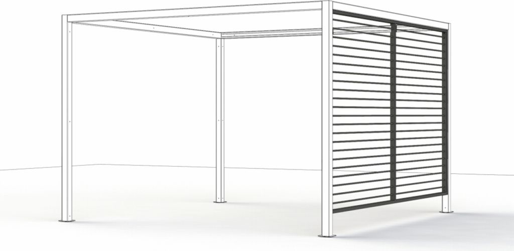 Siena Garden Sichtblende SCHATTENMANUFAKTUR , 150 x 210 cm matt Alu Blende M51800 300 x 210 cm
