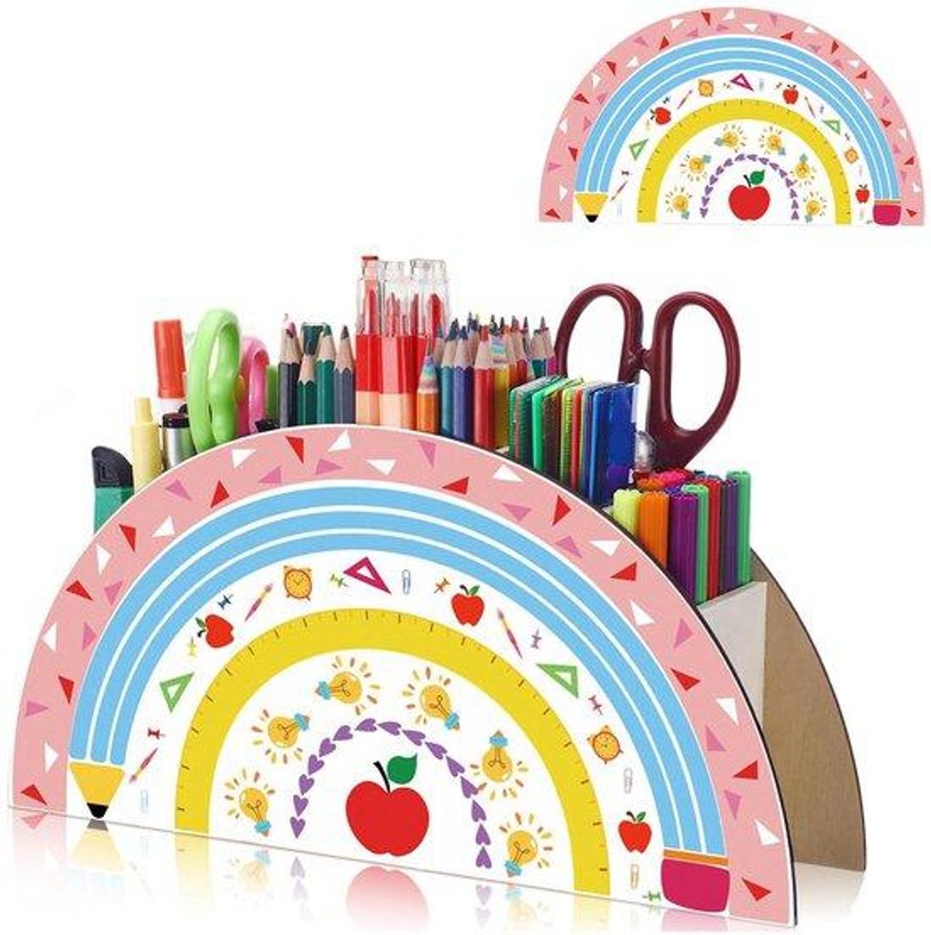 Buntstifthalter Holz Büroorganizer für Kinder
