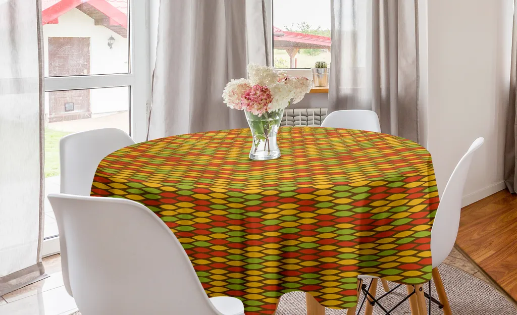 Tovaglia per Feste Rotonda 150cm - ABAKUHAUS Rastafari Style