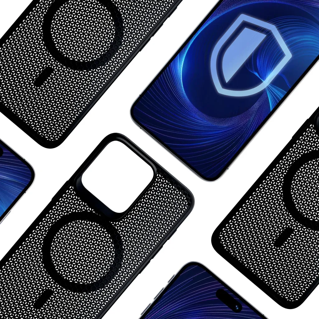 Custodia Professionale 3mk Cooling MagCase per Apple iPhone 14 Pro Max - 5