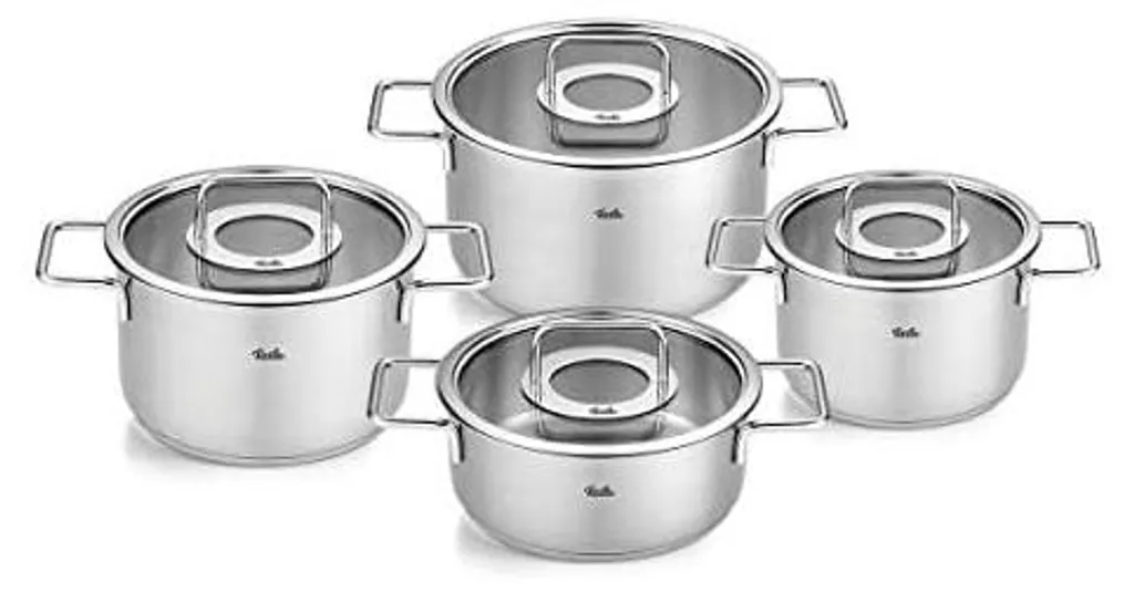 Set de Cuisine Fissler Pure Idéal pour Cuisson Saine sur Induction
