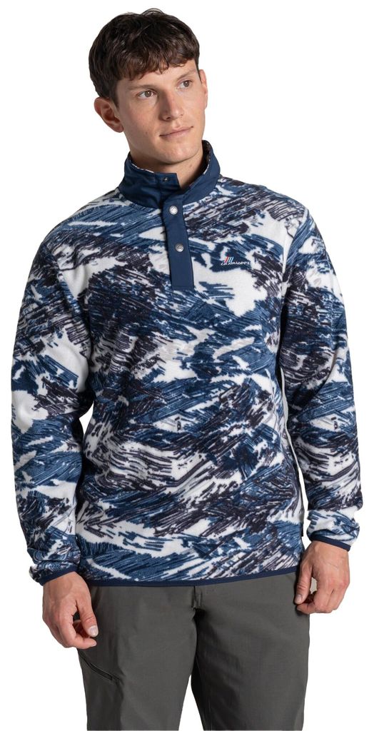 Craghoppers - "Dewlish II" Fleece-Oberteil für Herren, Über den Kopf CG2450 (S) (Ecru)