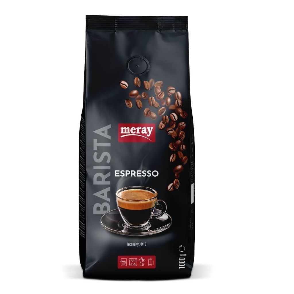 Meray Espresso Kaffeebohnen 1000g – Intensität 8/10
