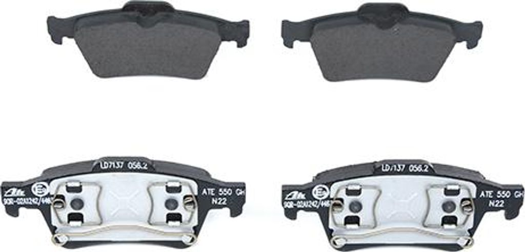 ATE Bremsbeläge Satz Hinten für RENAULT ESPACE IV (JK0/1) Produktbild 