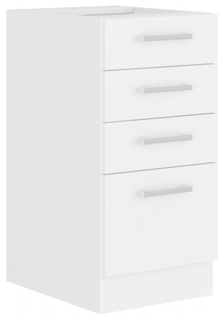 EKO White Unterschrank 40 Weiss matt Küchenzeile Produktbild 