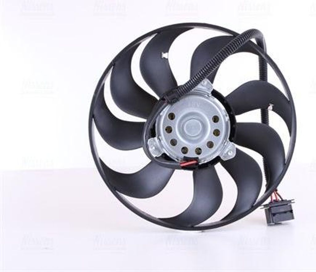 NISSENS 85545 Kühlerlüfter OE 1J0959455R kompatibel mit A3 8L, TT, Golf IV, Bora, Toledo, Leon