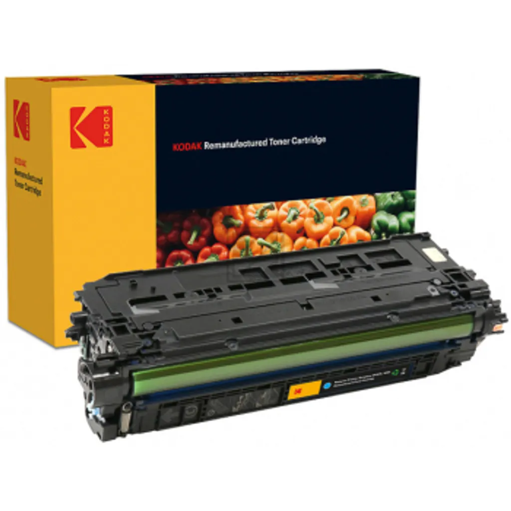 Cartouche Kodak Cyan CF361A 508A Anti-Bavures pour HP LaserJet 5000p